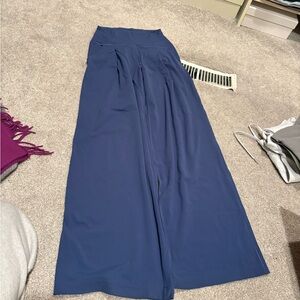 Lululemon Navy Wide-Leg Pants align palazzo pant regular